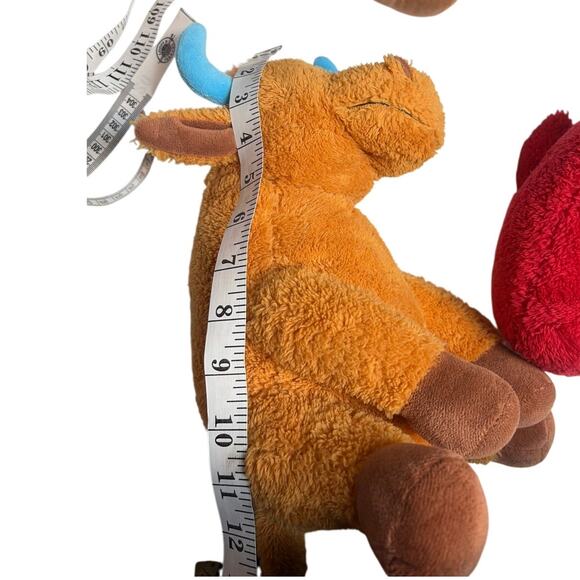 Kohl's Cares Dr Seuss Red Fish & Mr Brown Can moo Bull Stuffed Toy Plush Lot EUC - Picture 2 of 12